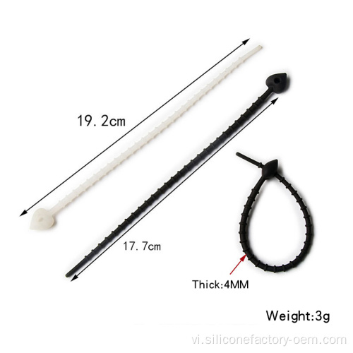 Cáp silicon có dây cáp nhựa silicon bán buôn silicon